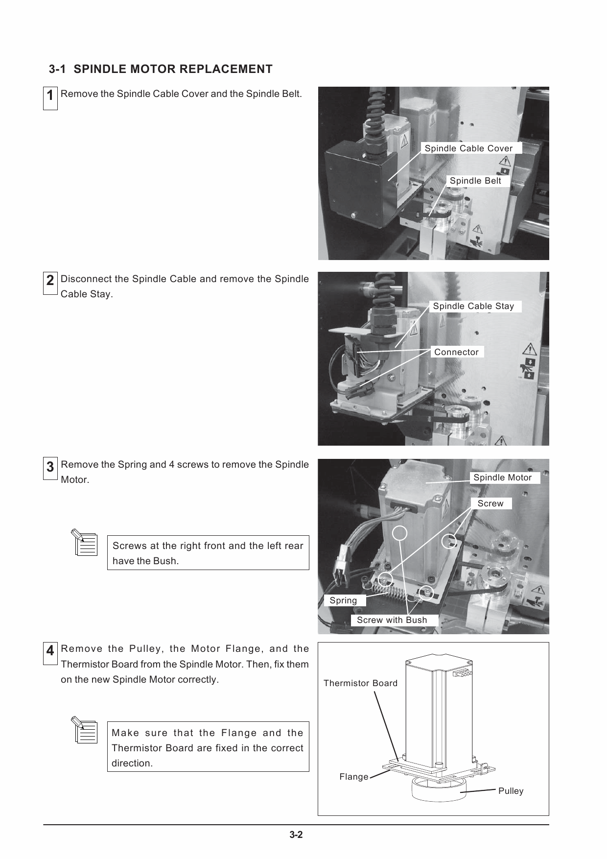 Roland MODELA MDX40 Service Notes Manual-4